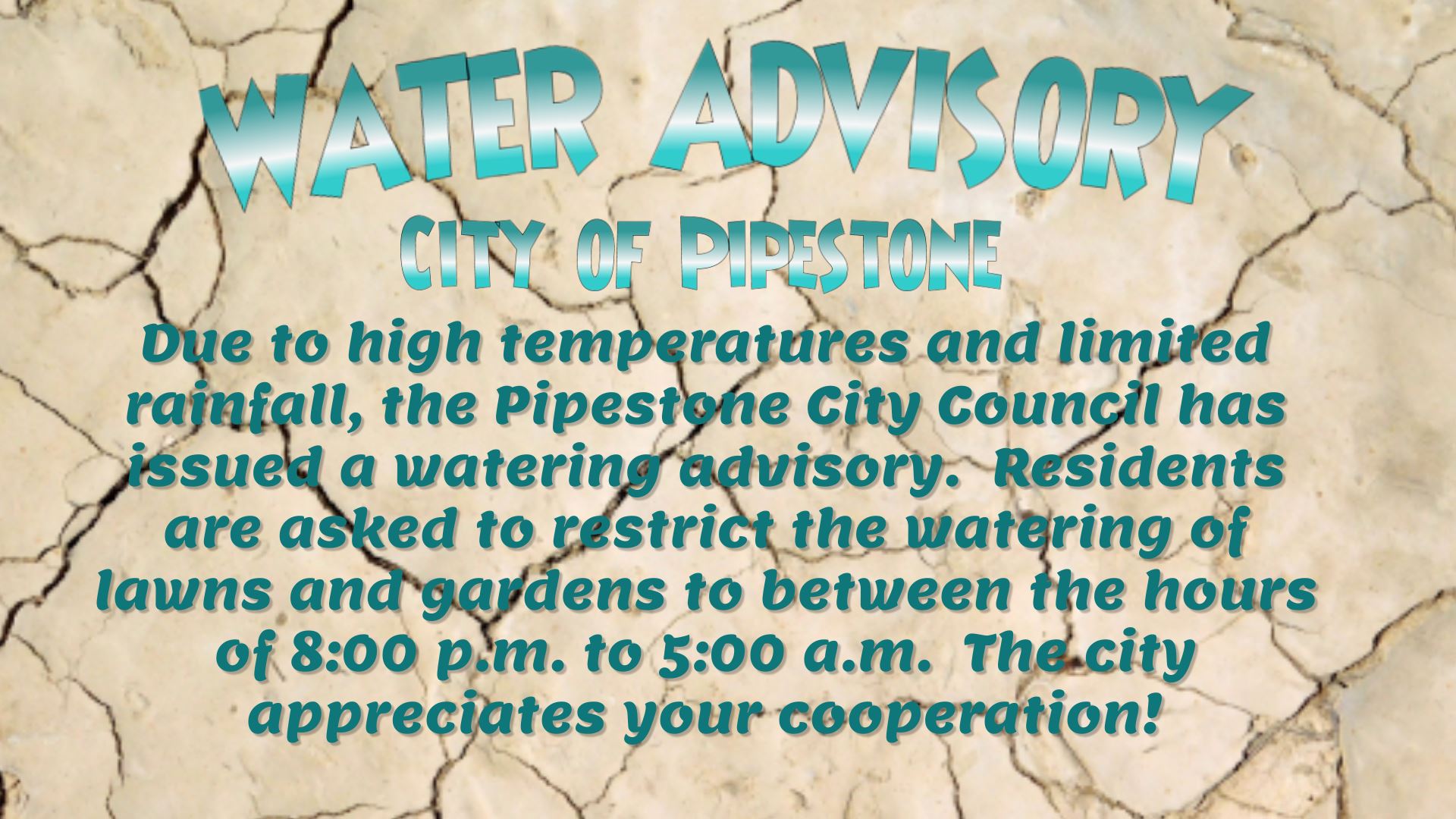 Water Advisory