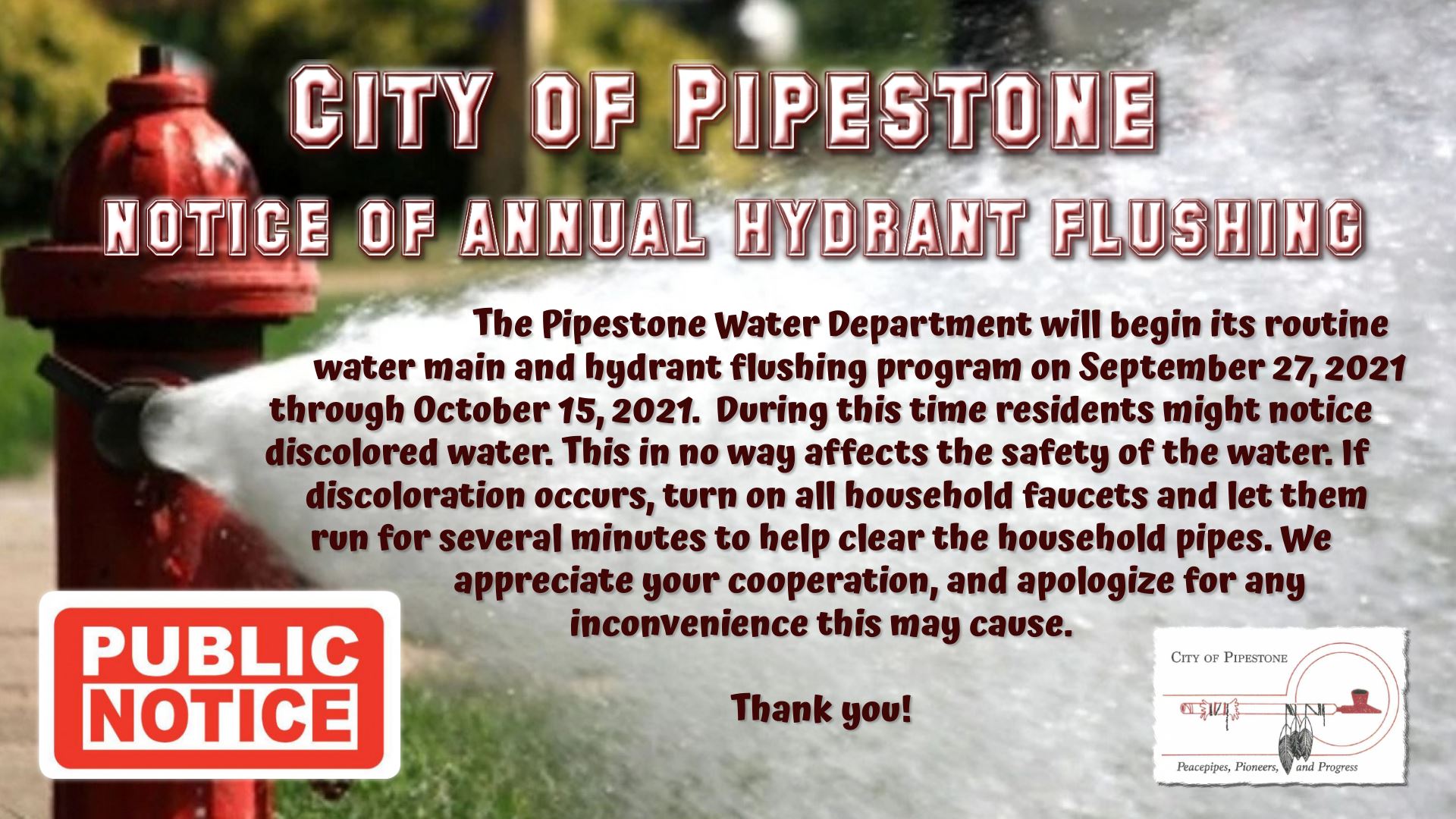 2021 Hydrant Flushing