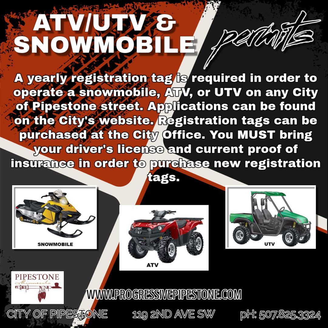 2025 ATV-UTV-Snowmobile Permits