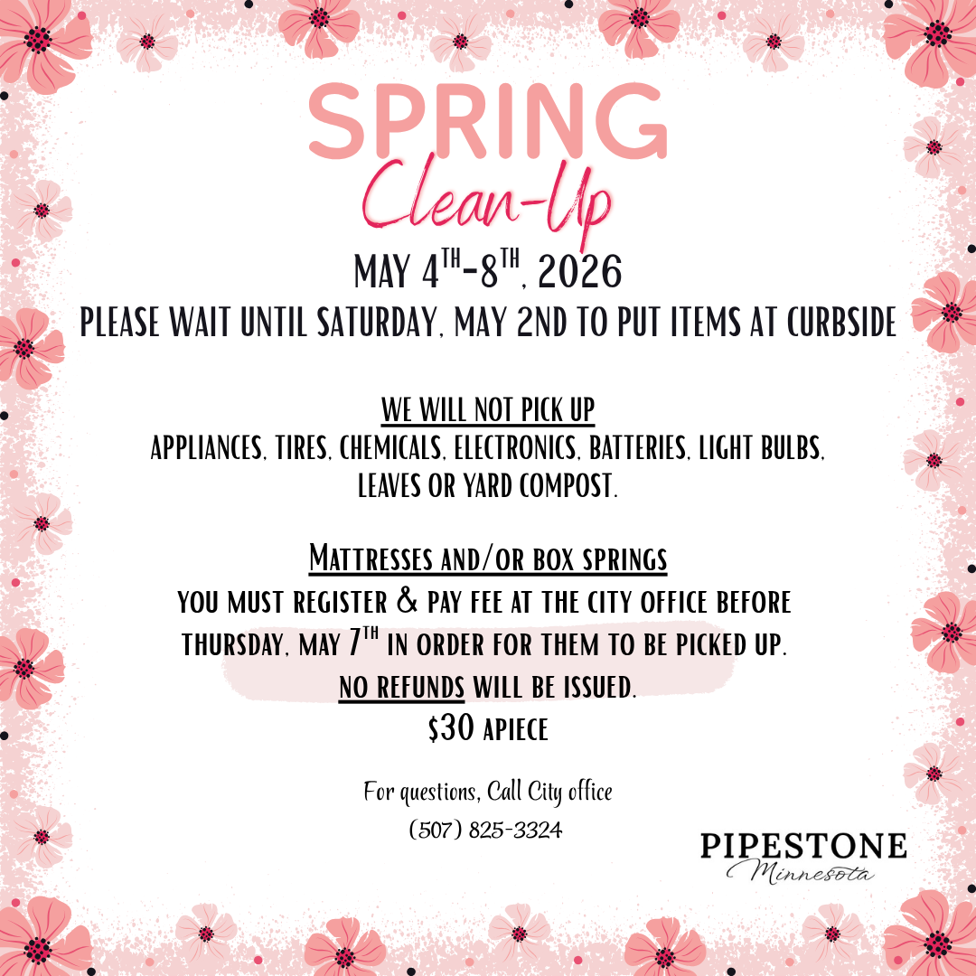 2026 Spring Clean-up