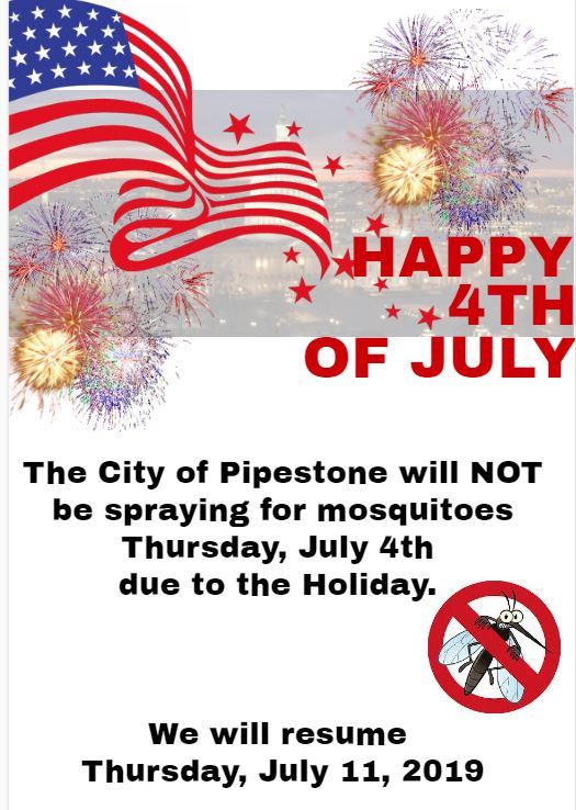 No Mosquito spraying